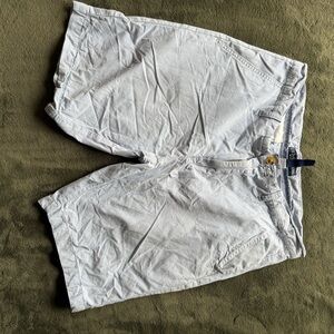 U.S. Polo Assn. Men's Light Blue Flat Front Shorts